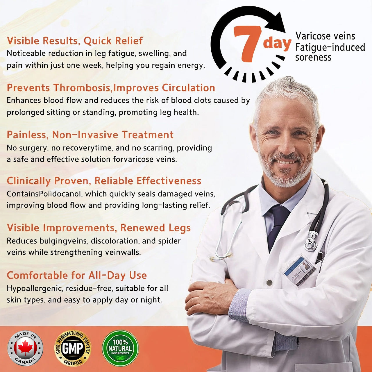 🍁 Official CA Store 🇨🇦 | Celsiora® Vein Ease Microneedle Care Patch(For Spider Veins, Varicose Veins, Swelling & Leg Fatigue) - Last Day Promotion 50% OFF