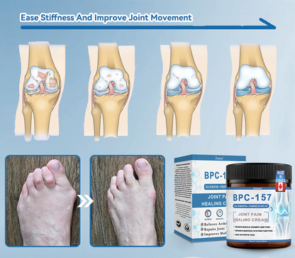 ✅ Zvoe𝐯𝗼® 𝗕𝖯𝖢-𝟏𝟓𝟕 Joint Healing Cream (🏅Gentle, Effective Relief for Arthritis & Stiff Joints | Health Canada Approved)