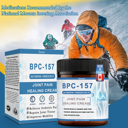 ✅ Zvoe𝐯𝗼® 𝗕𝖯𝖢-𝟏𝟓𝟕 Joint Healing Cream (🏅Gentle, Effective Relief for Arthritis & Stiff Joints | Health Canada Approved)