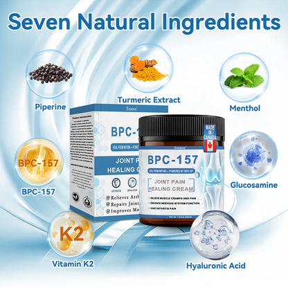 ✅ Zvoe𝐯𝗼® 𝗕𝖯𝖢-𝟏𝟓𝟕 Joint Healing Cream (🏅Gentle, Effective Relief for Arthritis & Stiff Joints | Health Canada Approved)