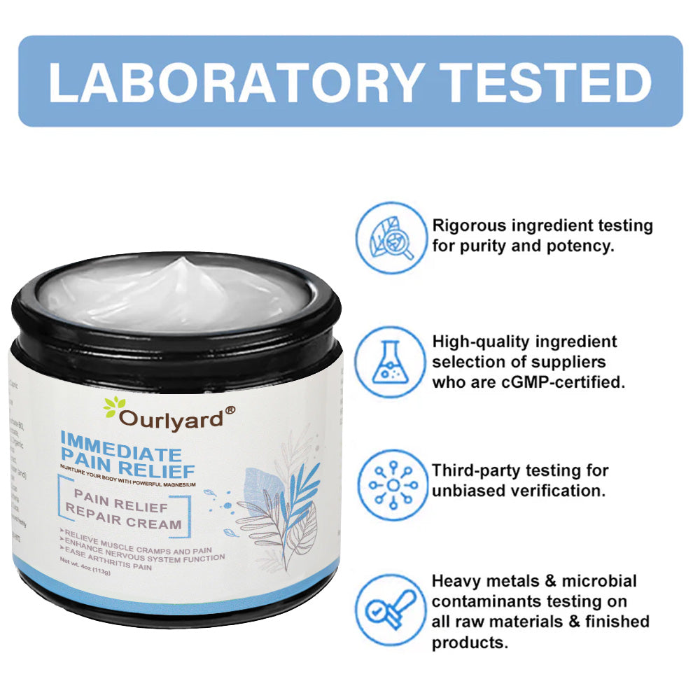 ✨Health Canada Approved: Ourlyard® Magnesium Pain Healing Bone Cream  (Treatment for arthritis, neuropathyy, rheumatic diseases, muscle spasms, twitches and sports injuries)