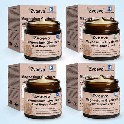 ✅ Zvoevo® Magnesium Glycinate Joint Repair Cream (Effective relief for arthritis, nerve pain, muscle spasms, rheumatic conditions, and sports injuries)