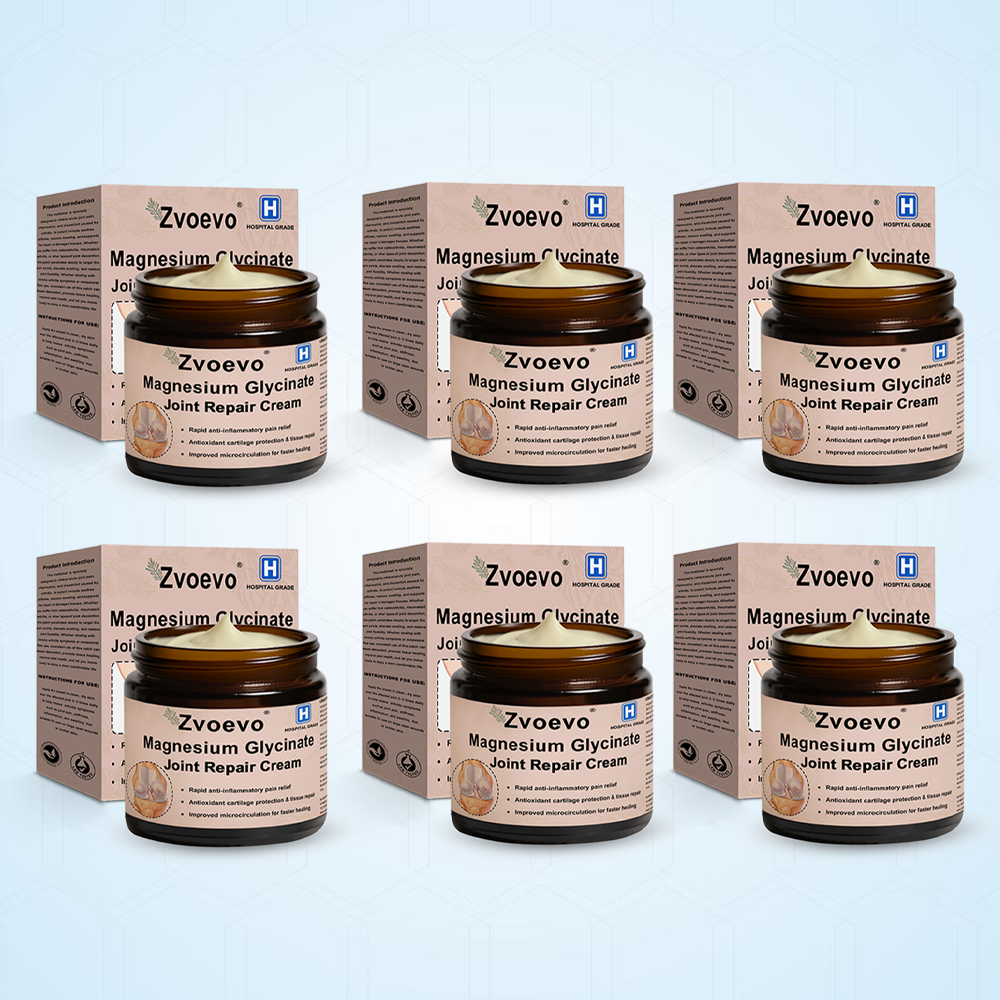 ✅ Zvoevo® Magnesium Glycinate Joint Repair Cream (Effective relief for arthritis, nerve pain, muscle spasms, rheumatic conditions, and sports injuries)