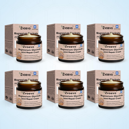 ✅ Zvoevo® Magnesium Glycinate Joint Repair Cream (Effective relief for arthritis, nerve pain, muscle spasms, rheumatic conditions, and sports injuries)