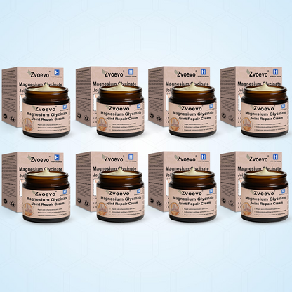 ✅ Zvoevo® Magnesium Glycinate Joint Repair Cream (Effective relief for arthritis, nerve pain, muscle spasms, rheumatic conditions, and sports injuries)