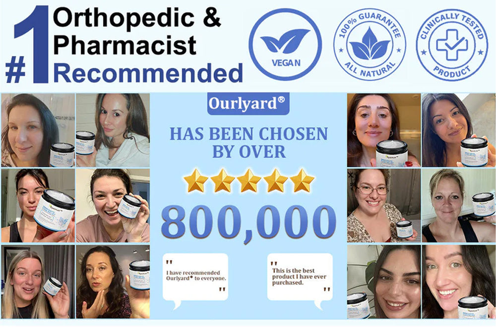 ✨Health Canada Approved: Ourlyard® Magnesium Pain Healing Bone Cream  (Treatment for arthritis, neuropathyy, rheumatic diseases, muscle spasms, twitches and sports injuries)