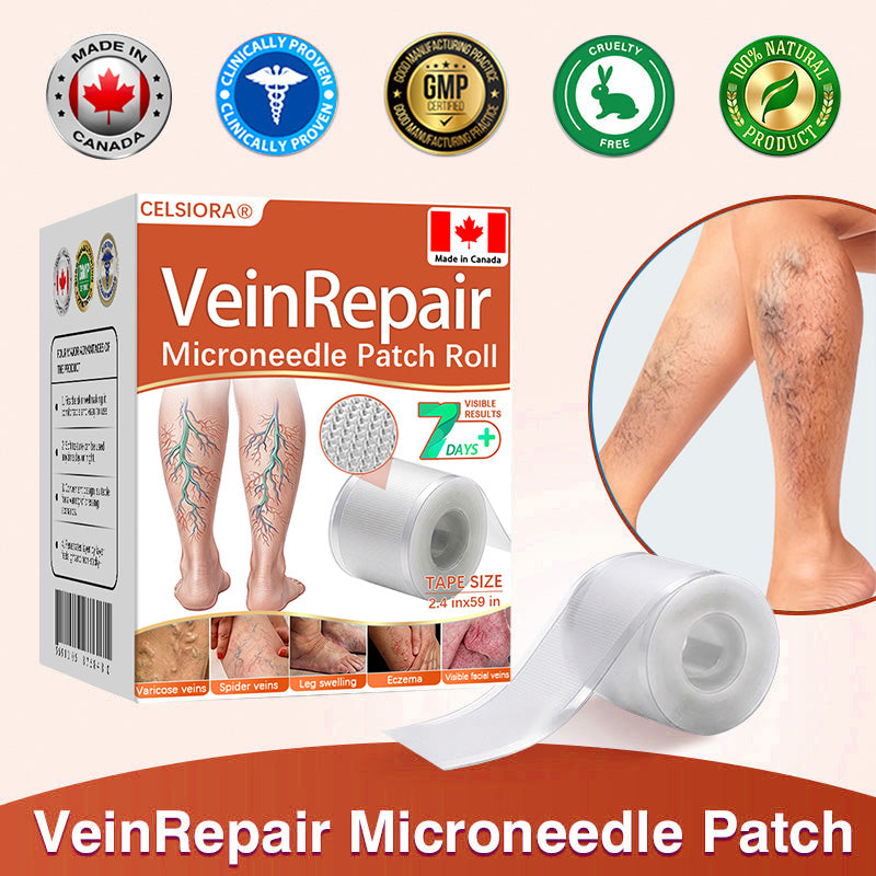 🍁 Official CA Store 🇨🇦 | Celsiora® Vein Ease Microneedle Care Patch(For Spider Veins, Varicose Veins, Swelling & Leg Fatigue) - Last Day Promotion 50% OFF