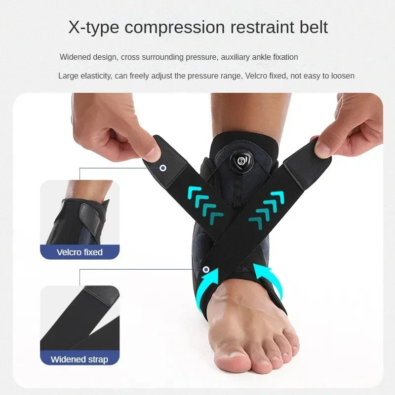 Adjustment Anti-Break Foot Joint Protectors Sprain Recovery Sport Ankle Protectors Pressurized Support Fixed Rehabilitation
